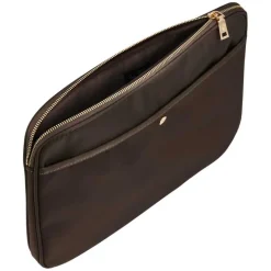 Brown Nylon Laptop Sleeve