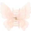 Butterfly Hair Claw Pale Rose