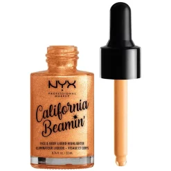 California Beamin Face & Body Liquid Highlighter Golden Glow 22ml