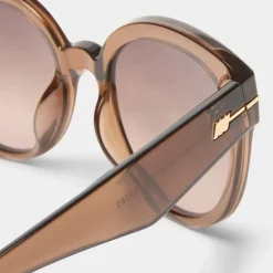 Capacious Chocolate With Brown Gradient Lens