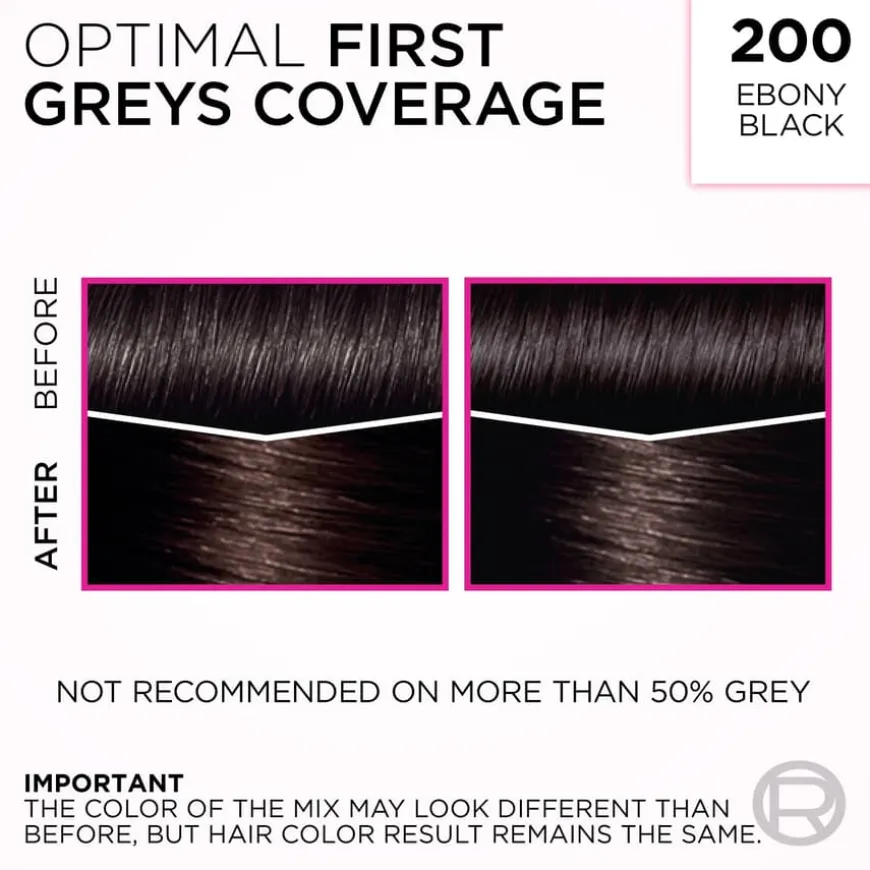 Casting Crème Gloss Semi-Permanent Color 200 Ebony Black