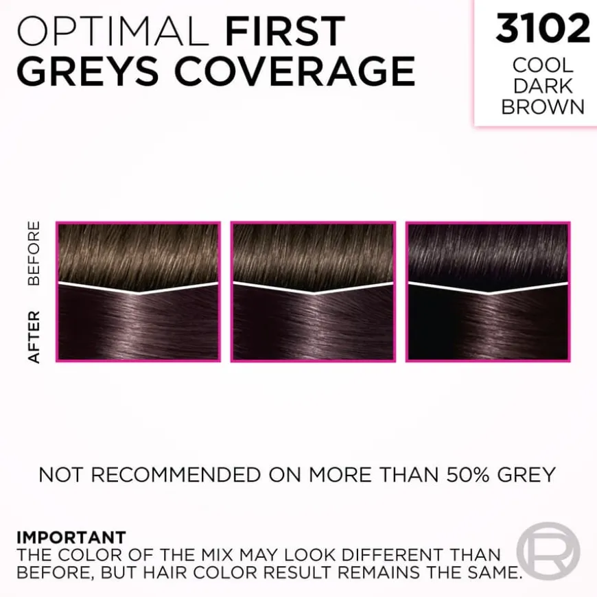 Casting Crème Gloss Semi-Permanent Color 3102 Cool Dark Brown