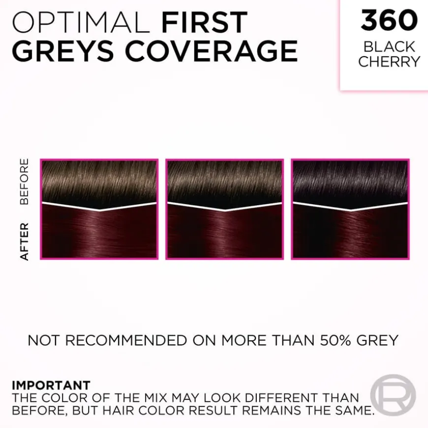 Casting Crème Gloss Semi-Permanent Color 360 Black Cherry