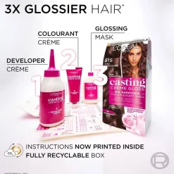 Casting Crème Gloss Semi-Permanent Color 535 Chocolate