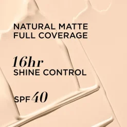 CC+ Cream Natural Matte Foundation For Oily Skin SPF40 Fair Warm 32ml