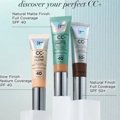 CC+ Cream Natural Matte Foundation For Oily Skin SPF40 Rich Honey 32ml