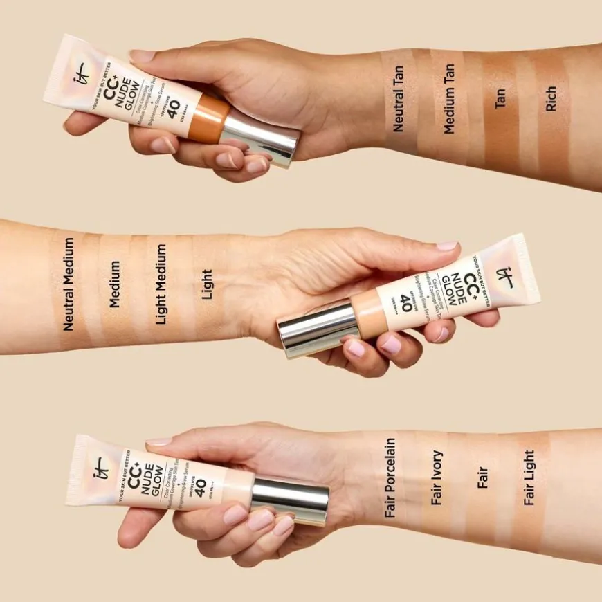 CC+ Nude Glow SPF40 02 Fair Ivory 32ml