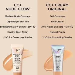 CC+ Nude Glow SPF40 05 Light 32ml