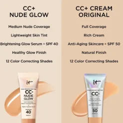 CC+ Nude Glow SPF40 06 Light Medium 32ml
