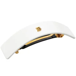 Cellulose Acetate Barrette Pour Cheveux Large Hairclip White