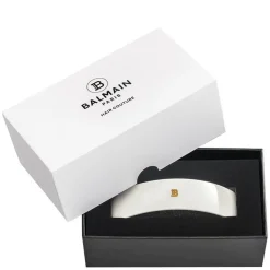 Cellulose Acetate Barrette Pour Cheveux Large Hairclip White