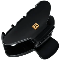 Cellulose Acetate Pince À Cheveux Small Hairclip Black