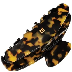 Cellulose Acetate Pince À Cheveux Large Hairclip Tortoise Shell
