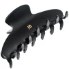 Cellulose Acetate Pince À Cheveux Large Hairclip Black