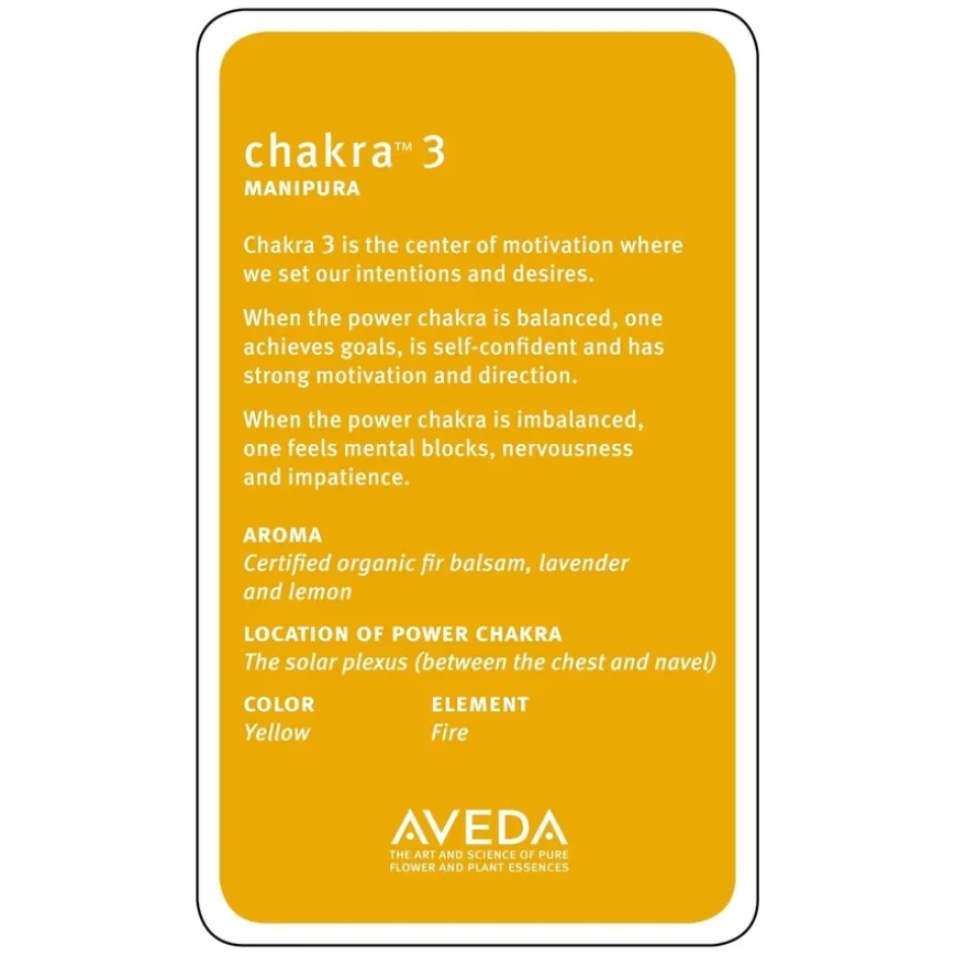 Chakra 3 Balancing Pure-Fume Mist 100ml