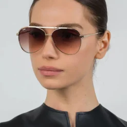 Charlie Gold/Brown to Pink Fade