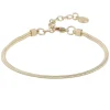 Chase Charlize Bracelet Plain Gold
