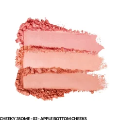 Cheeky Threesome Blush Palette Apple Bottom Cheeks 13,5g