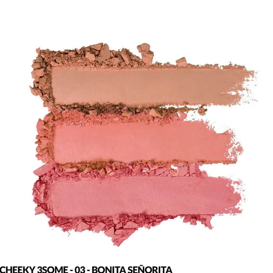 Cheeky Threesome Blush Palette Bonita Señorita 13,5g