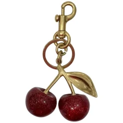 Cherry Bag Charm Red