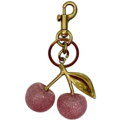 Cherry Bag Charm Rose