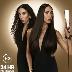 Chronos Max Wide Plate Hair Straightener White