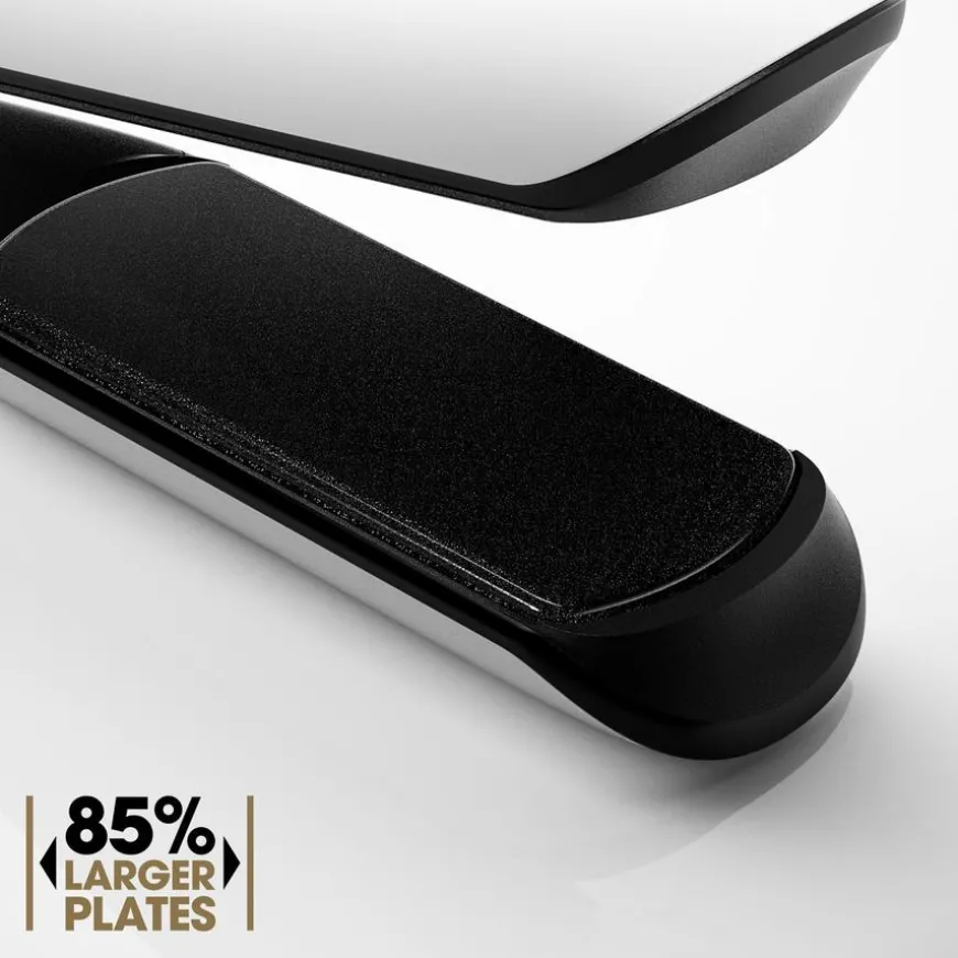 Chronos Max Wide Plate Hair Straightener White