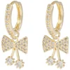 Cicce Cherry Pendant Earring Gold Onesize