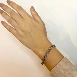 Clara Bracelet Steel 17cm.