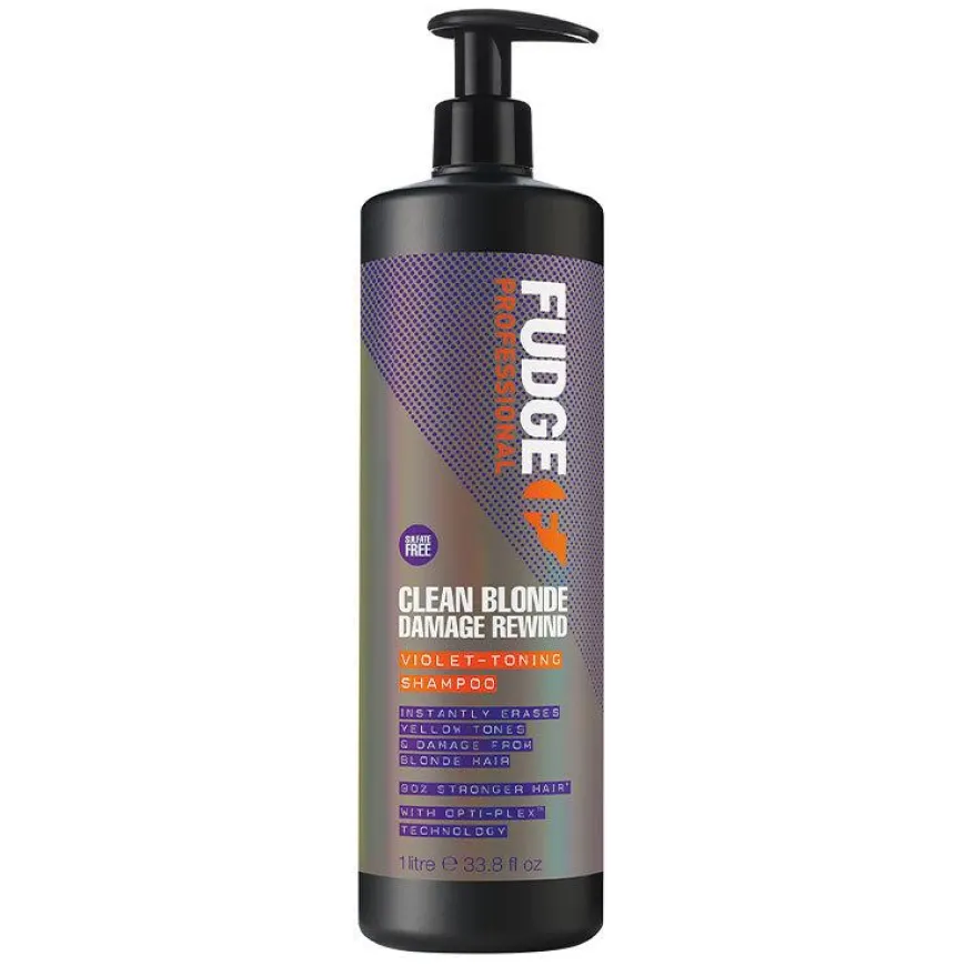 Clean Blonde Damage Rewind Violet Toning Shampoo 1000ml