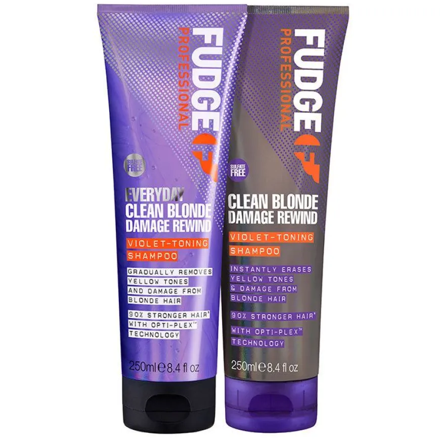 Clean Blonde Damage Rewind Violet Toning Shampoo 250ml