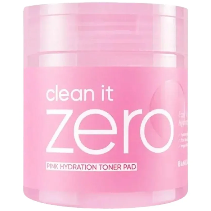 Clean It Zero Pink Hydration Toner Pad 70pcs