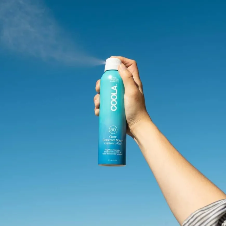 Clear Sunscreen Spray SPF50 Fragrance-Free 177ml