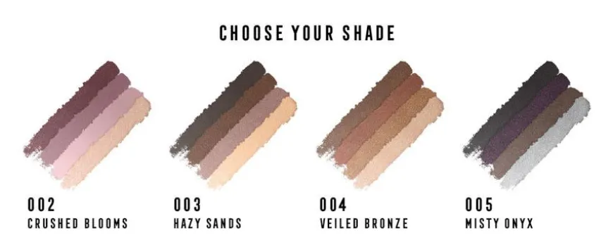 Colour X-pert Soft Touch Palette 005 Misty Onyx 4,3g