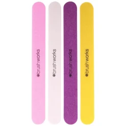 Coloured Nail Files 4pcs