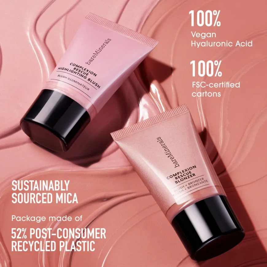 Complexion Rescue Highlighting Blush Peach Glow 15ml