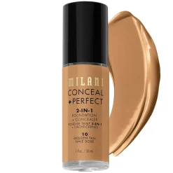 Conceal + Perfect 2-In-1 Foundation + Concealer 10 Golden Tan 30ml