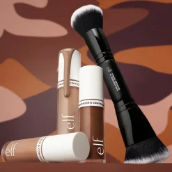 Cosmetics Liquid Bronzer & Contour Duo Brush