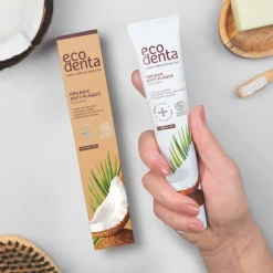 Cosmos Organic Anti-Plaque Toothpaste With Coconut Oil & Zinc 75ml