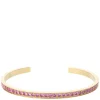 Crystal Cuff Broad Pink