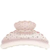 Crystal Hair Claw X Large Pale Rose