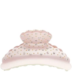 Crystal Hair Claw X Large Pale Rose