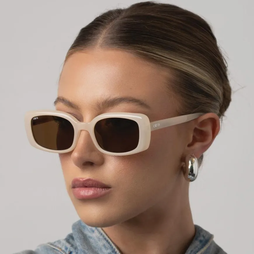 Daisy Frosted Ivory/Brown