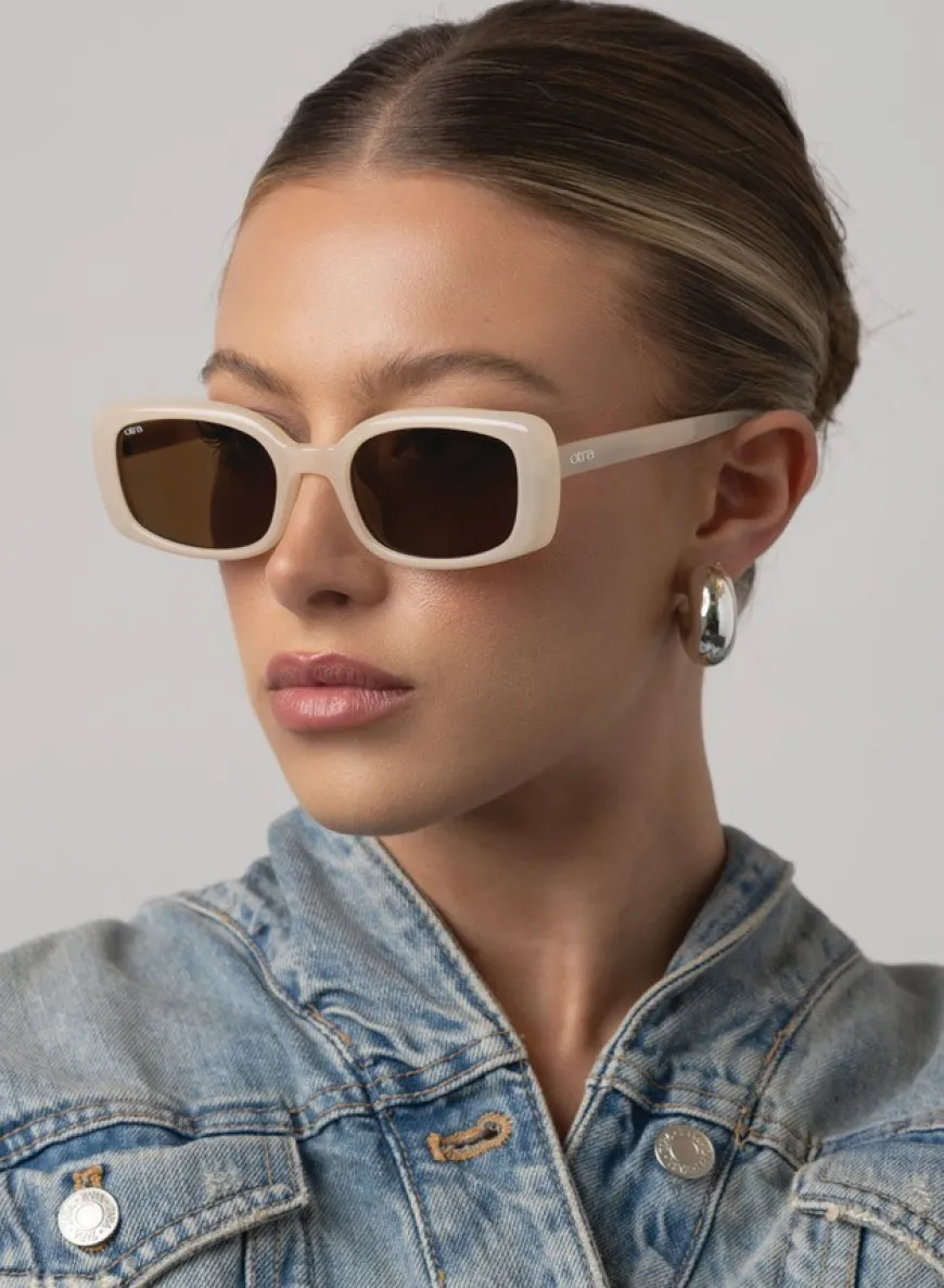 Daisy Frosted Ivory/Brown