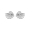 Dakota Twist Small Earring Plain Silver