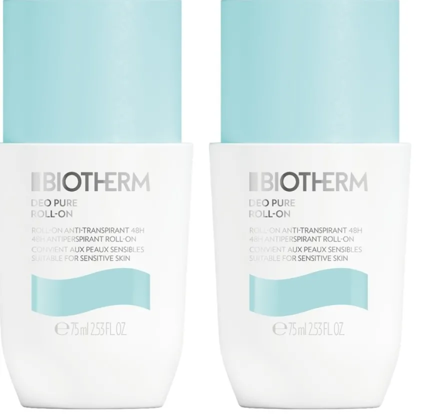 Deo Pure Roll-On 2 x 75ml