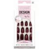 Design Selection Bordeaux Red 24pcs