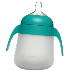 Detachable Handles for Flexy Silicone Baby Bottle Turquoise 2pcs