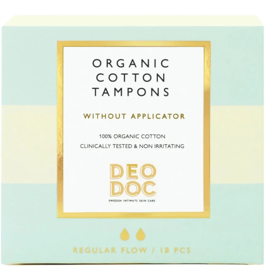 Digital Organic Cotton Tampons Regular 18pcs