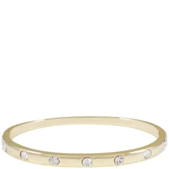 Domino Crystal Oval Bracelet Gold Onesize